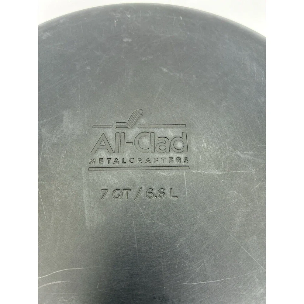 All-Clad Hard-Anodized Nonstick 7Qt/6.6L Soup Pot with Lid All Clad Metalcrafted